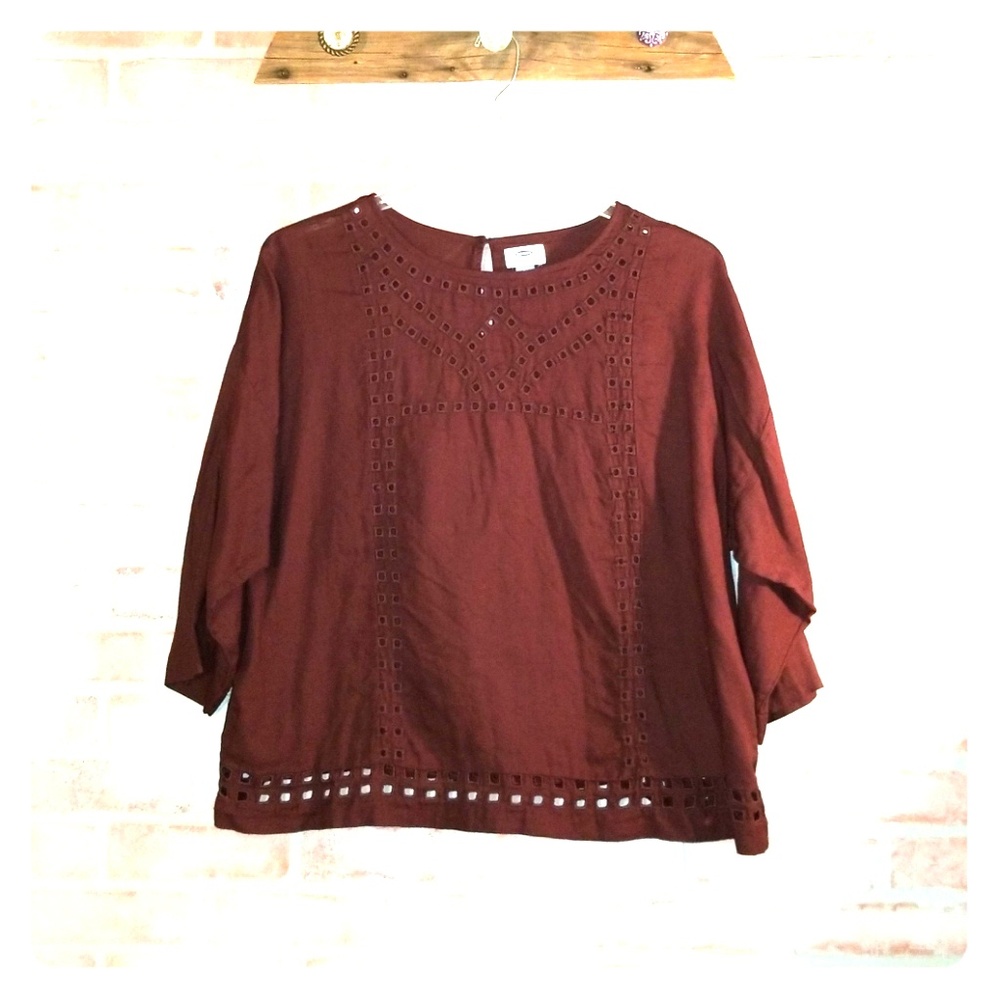 3/4 Sleeve Tunic Top